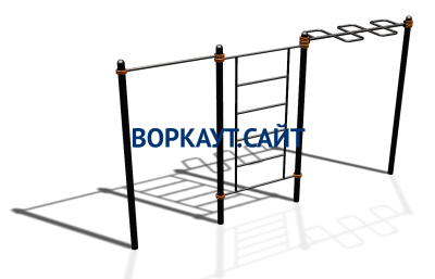 Спортивный комплекс воркаут ВС-129 в Чеченской Республике