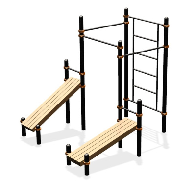 Спортивный комплекс воркаут ВС-42 в Чеченской Республике