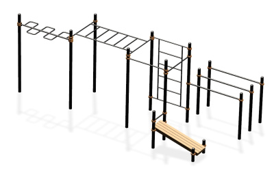 Спортивный комплекс воркаут ВС-57 в Чеченской Республике