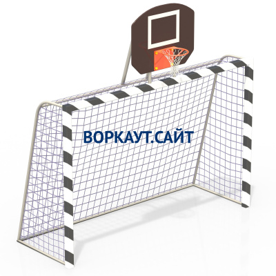 Ворота с баскетбольным щитом СИО 3512 в Чеченской Республике