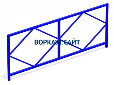 Ограждение площадки МАФ 5001 в Чеченской Республике