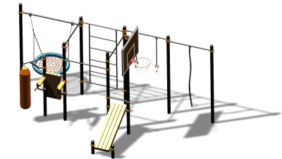 Спортивный комплекс воркаут ВС-88 в Чеченской Республике