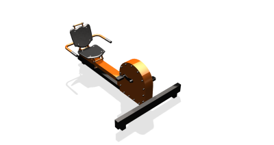 Силовой уличный тренажер  "Велотренажер"  УТ410 в Чеченской Республике