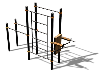Спортивный комплекс воркаут ВС-137 в Чеченской Республике