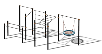 Спортивный комплекс воркаут ВС-105 в Чеченской Республике