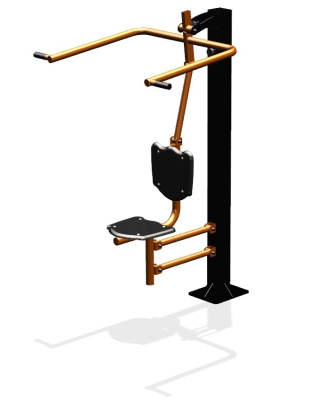 Уличный тренажер "Верхняя тяга одинарный" УТ 114 в Чеченской Республике