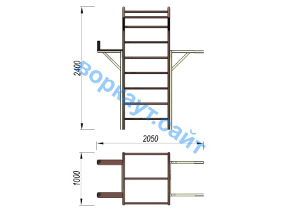 Детский спортивный комплекс 3 в 1 ДСК 3103 в Чеченской Республике