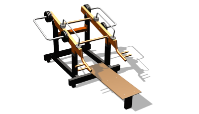 Силовой уличный тренажер  "Жим от груди"  УТ422 в Чеченской Республике