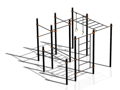 Спортивный комплекс воркаут ВС-139 в Чеченской Республике