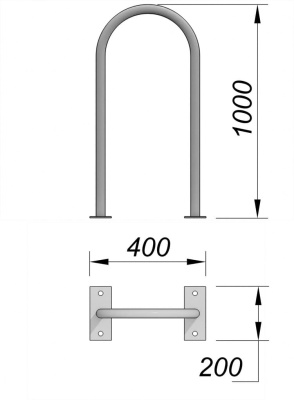 Велопарковка МАФ 6001 в Чеченской Республике