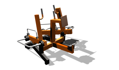 Силовой уличный тренажер  "Рычажная тяга"  УТ419 (тренажер находится на оптимизации у производства  и внешне может отличится от заявленной картинки в Чеченской Республике