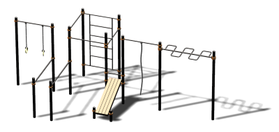 Спортивный комплекс воркаут ВС-85 в Чеченской Республике