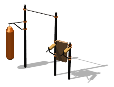 Спортивный комплекс воркаут ВС-148 в Чеченской Республике