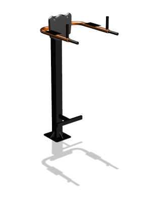 Уличный тренажер «Брусья-пресс» УТ 109 в Чеченской Республике