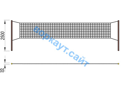 Волейбольные стойки СИО 3515 в Чеченской Республике