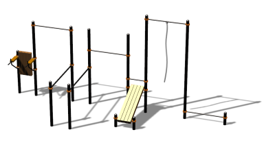 Спортивный комплекс воркаут ВС-90 в Чеченской Республике