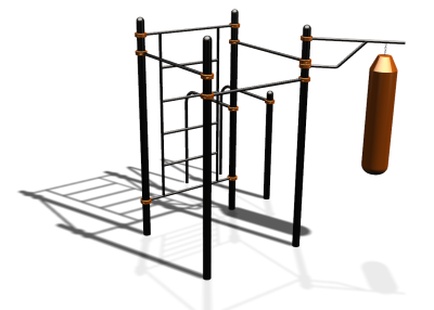 Спортивный комплекс воркаут ВС-144 в Чеченской Республике