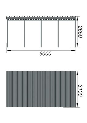 Теневой навес трибун МАФ 4130 в Чеченской Республике