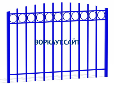 Ограждение спортивной площадки МАФ 5005 в Чеченской Республике