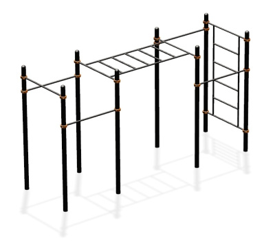 Спортивный комплекс воркаут ВС-54 в Чеченской Республике