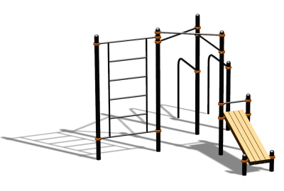 Спортивный комплекс воркаут ВС-133 в Чеченской Республике
