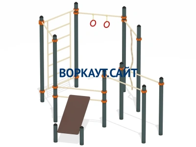 Спортивный комплекс воркаут ВС-49 в Чеченской Республике