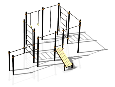Спортивный комплекс воркаут ВС-157 в Чеченской Республике