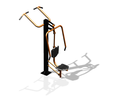 Уличный тренажер "Жим от груди Турник" УТ341 в Чеченской Республике