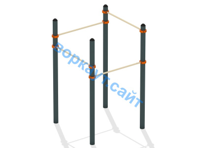 Турник четырехуровневый ВС-11 в Чеченской Республике