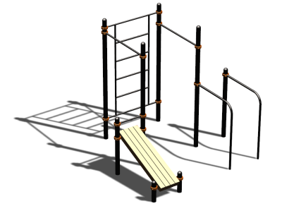 Спортивный комплекс воркаут ВС-123 в Чеченской Республике