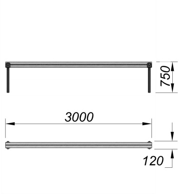 Бум бревно ДСК 3540 в Чеченской Республике